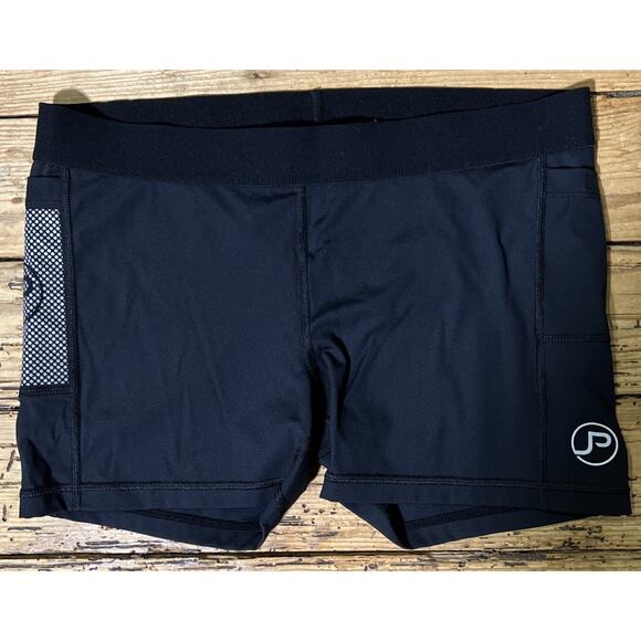Poc Jox Women’s Size L Black Stretch Shorts - Picture 1 of 8
